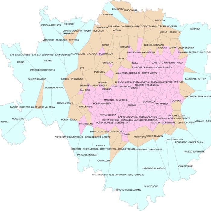 Living local: Mapping Milan micro-centers