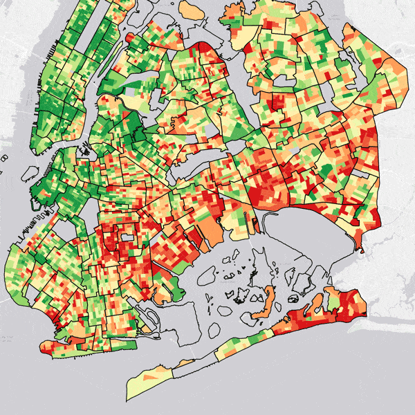 Assessing the Level of Walkability for Women Using GIS and Location-Based Open Data: The Case of New York City