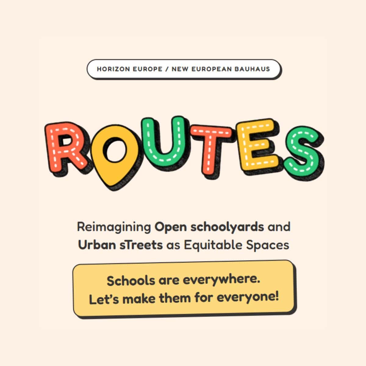 ROUTES: Reimagining Open Schoolyards and Urban Streets as Equitable Spaces